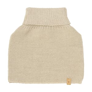 Neck Warmer Wool Knit sand mel - Huttelihut