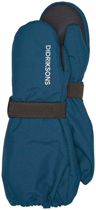 Biggles Zip Mittens dive blue - Didriksons