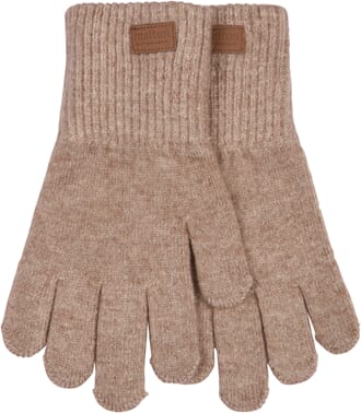 Wool Gloves Solid Colour chateau gray - Melton