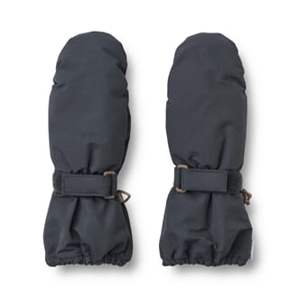 Mittens Tech dark blue - Wheat