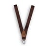 Retro V Braces Chocolate Brown - Silly Silas