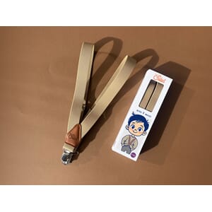 Retro V Braces Sand Brown - Silly Silas