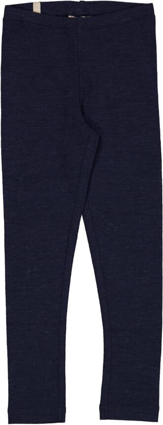 Wool Leggings navy - Wheat