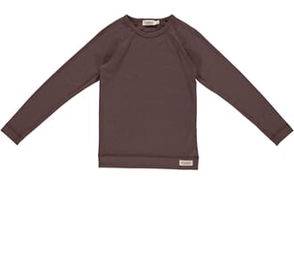 Base Tee LS chocolate - MarMar