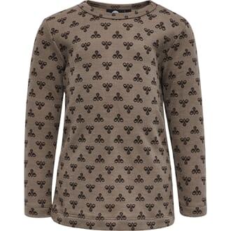 Vilmo T-Shirt L/S pine brown - Hummel