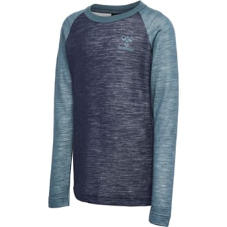 Wingo T-Shirt L/S black iris - Hummel