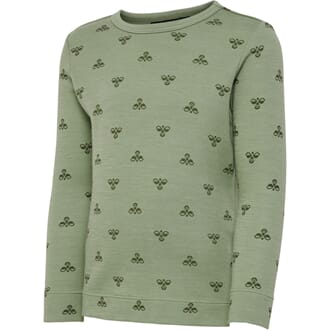 Vilmo T-Shirt L/S oil green - Hummel