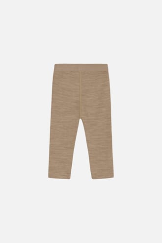 Laki Leggings ull/bambus biscuit mel  - Hust & Claire