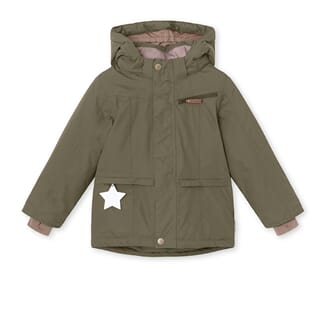 Vestyn winter jacket military green - Mini A Ture