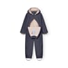 MATWISTO fleece lined coverall GRS Ombre blue 3