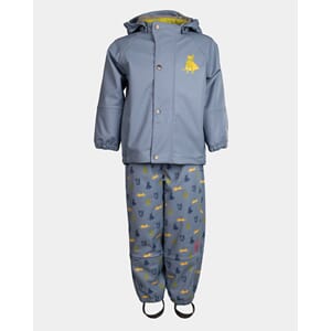 Regnsett Plask mjuk blå - Kattnakken