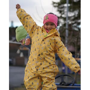 Heilårsregndress Hagl bananskum - Kattnakken