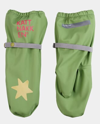 Regnvottar Superhelt supergrønn - Kattnakken