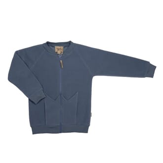 Zip Fleecejakke Shady Blue - MeMini