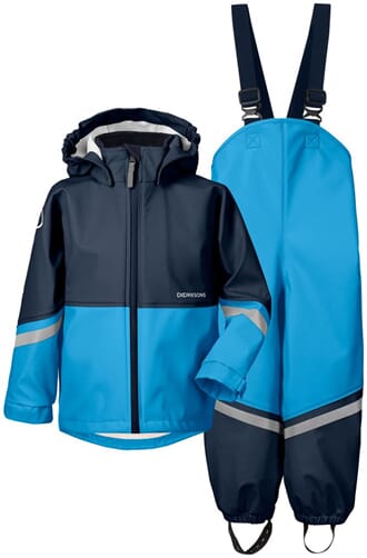 Waterman kids set sharp blue - Didriksons