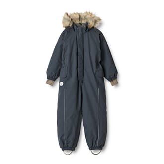 Snowsuit Moe dark blue - Wheat