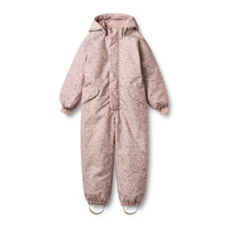 Snowsuit Miko rose dust flowers - Wheat