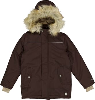 Jacket Kasper Tech espresso - Wheat