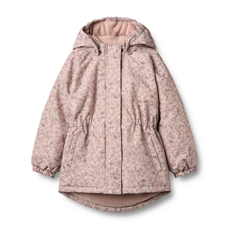 Jacket Petra rose dust flowers - Wheat