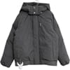 Down Jacket Bertil blue iron melange - Wheat