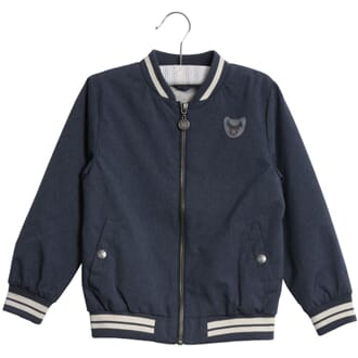 Bomber Jacket Alfie navy-melange - Wheat