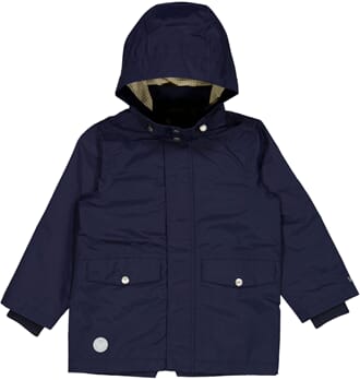 Coat Addo Tech navy - Wheat