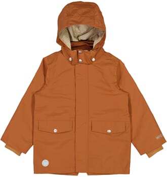 Coat Addo Tech amber brown - Wheat