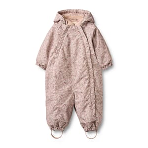 Snowsuit Adi rose dust flowers - Wheat