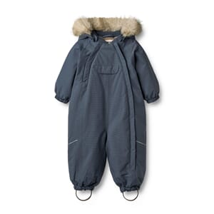 Snowsuit Nickie greyblue - Wheat