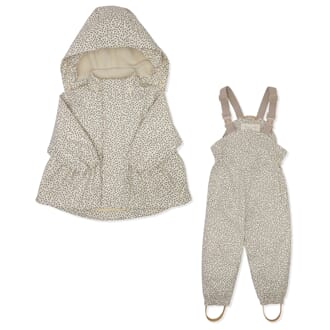 Palme Rainwear Set  milk tank - Konges Sløjd