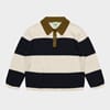 Striped Polo ecru/navy - Fub