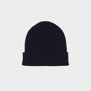 Rib Beanie dark navy - Fub