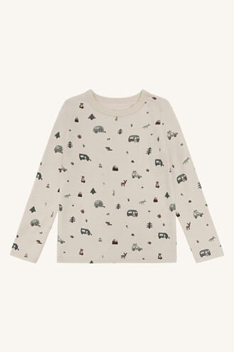 Awo genser ull Camping french oak - Hust & Claire