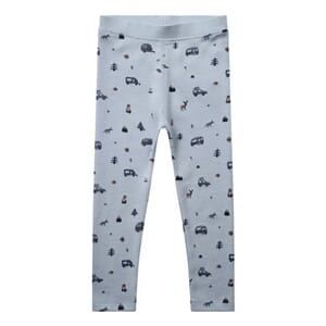 Liro leggings ull Camping baby blue - Hust & Claire