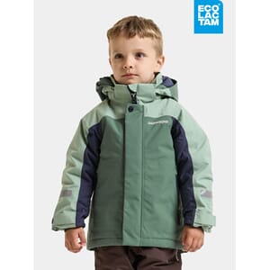 Neptun Kids Jacket dark moss - Didriksons