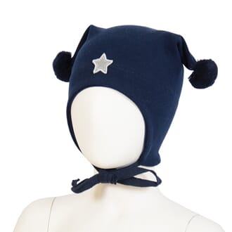 Windproof hat star navy - Kivat