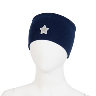 Headband windproof star navy - Kivat