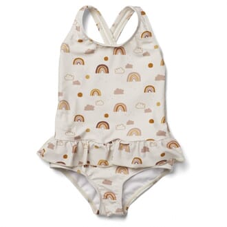 Amara swimsuit rainbow love sandy - Liewood