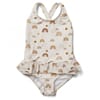 Amara swimsuit rainbow love sandy - Liewood