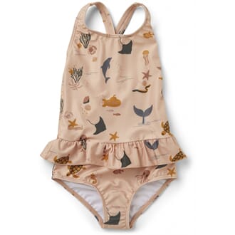 Amara swimsuit sea creature rose mix - Liewood