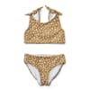Bow bikini set mini leo/golden caramel - Liewood
