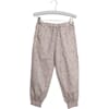 Trousers Sara rose flowers - Wheat