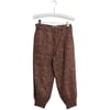 Trousers Sara soft eggplant - Wheat