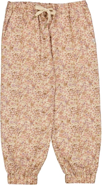 Trousers Shilla clam flowers - Wheat