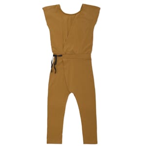 Fold-over jumpsuit dried herb - Phil & Phae