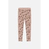 Laki Leggings ull/bambus blomster rose - Hust & Claire
