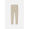 Lin Leggings ull/silke blomster wheat  - Hust & Claire