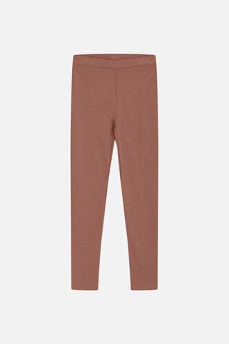 Laki Leggings ull/bambus burlwood - Hust & Claire