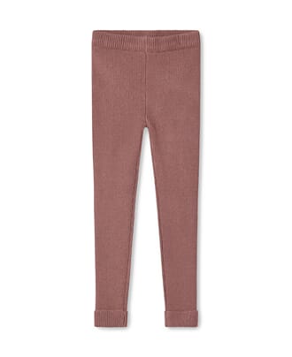 Benna Rib Leggin ash rose - Fliink