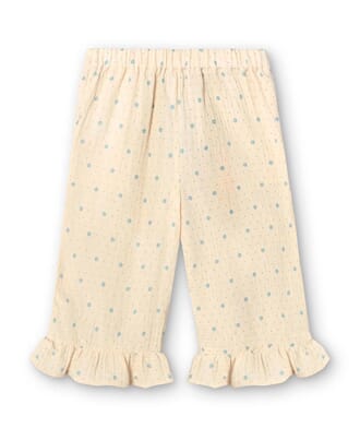 Blooming Ruffle Pant sandshell - Fliink